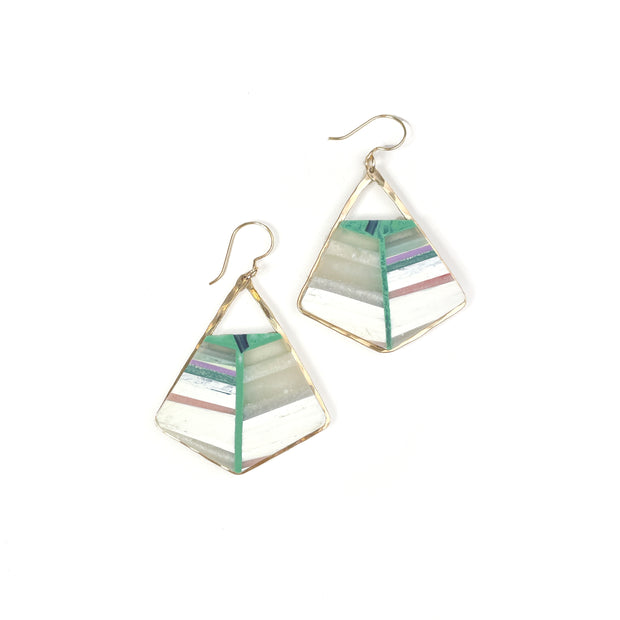 Upcycled Limited Edition Artist Series Collection Earring