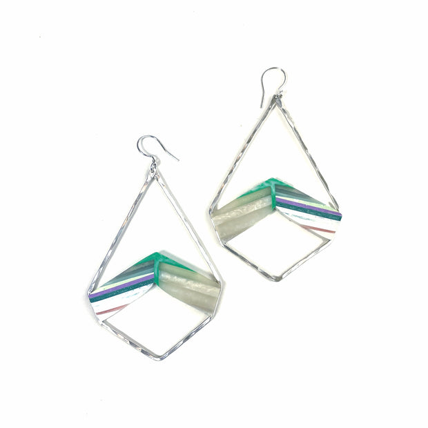 Upcycled Limited Edition Artist Series Collection Earring