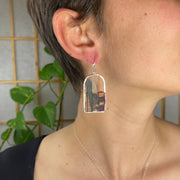 Upcycled Limited Edition Artist Series Collection Earring