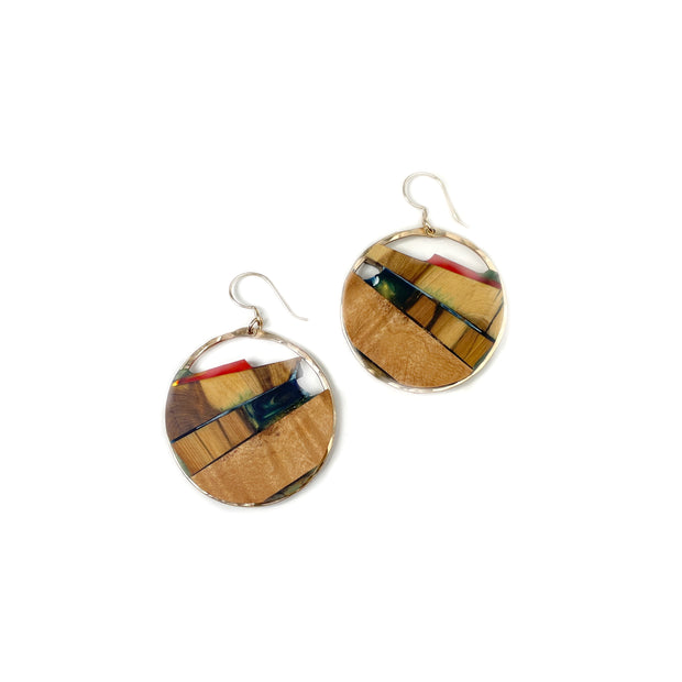 Upcycled Limited Edition Artist Series Collection Earring