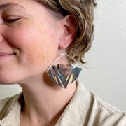 Up-cycled Limited Edition Artist Series Collection Earring