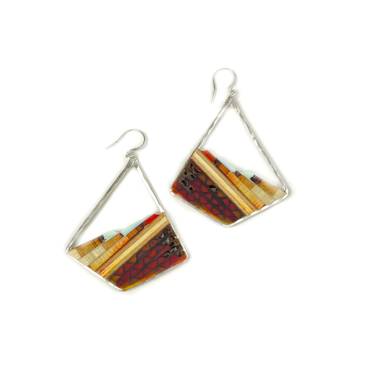 Upcycled Limited Edition Artist Series Collection Earring