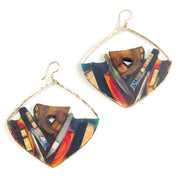 Up-cycled Limited Edition Artist Series Collection Earring