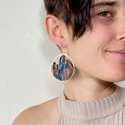 Up-cycled Limited Edition Artist Series Collection Earring