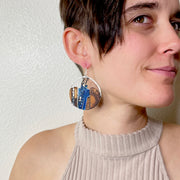 Up-cycled Limited Edition Artist Series Collection Earring